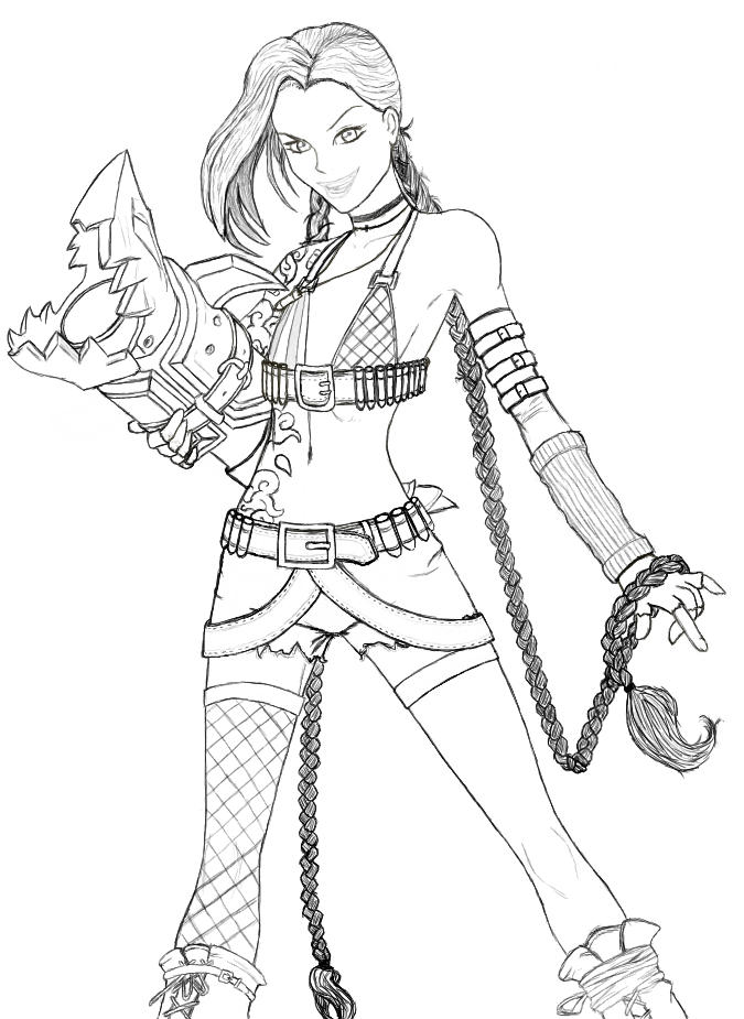 LoL - Jinx by JanosAudron on DeviantArt