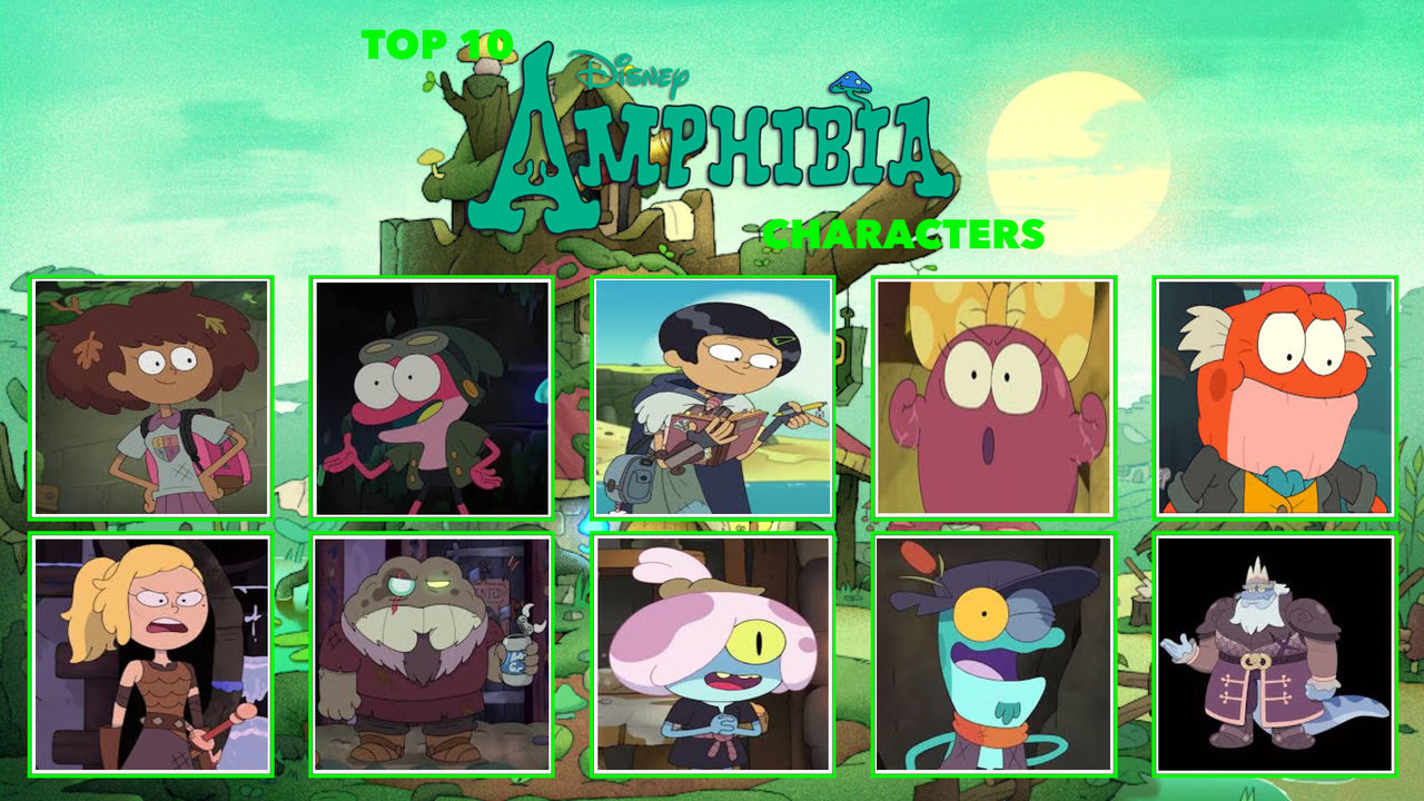 My Top 10 Favorite Amphibia Characters by NeonHeroAcademia03 on DeviantArt