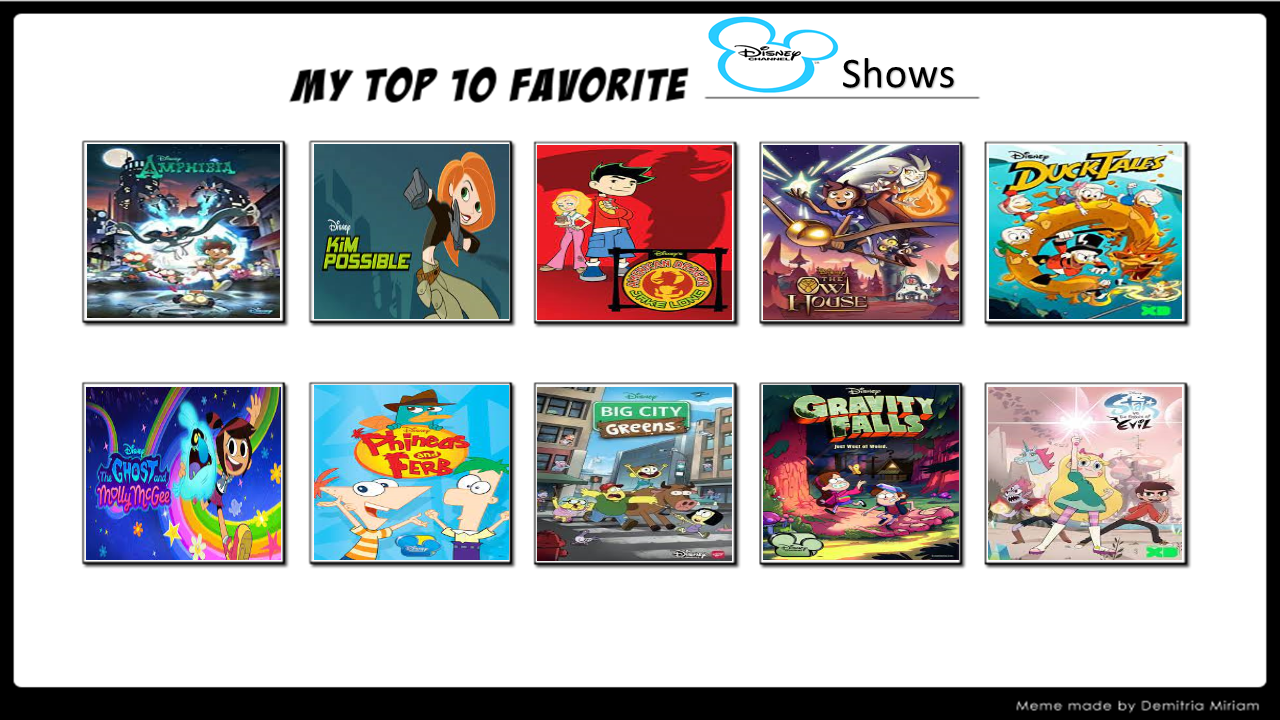 My Top 10 Favorite Disney Channel Shows By Neon Trainer03 On DeviantArt my-top-10-favorite-disney-channel-shows-by-neon-trainer03-on-deviantart