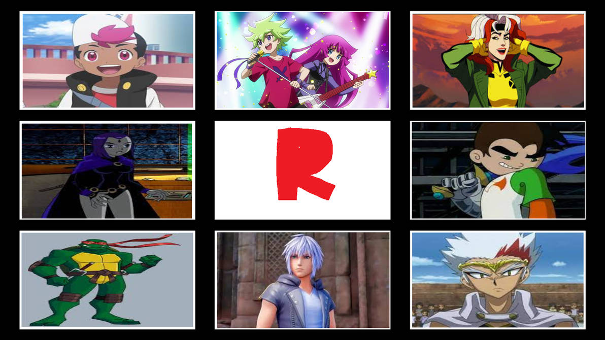 My Favorite Letter R Characters by NeonHeroAcademia03 on DeviantArt