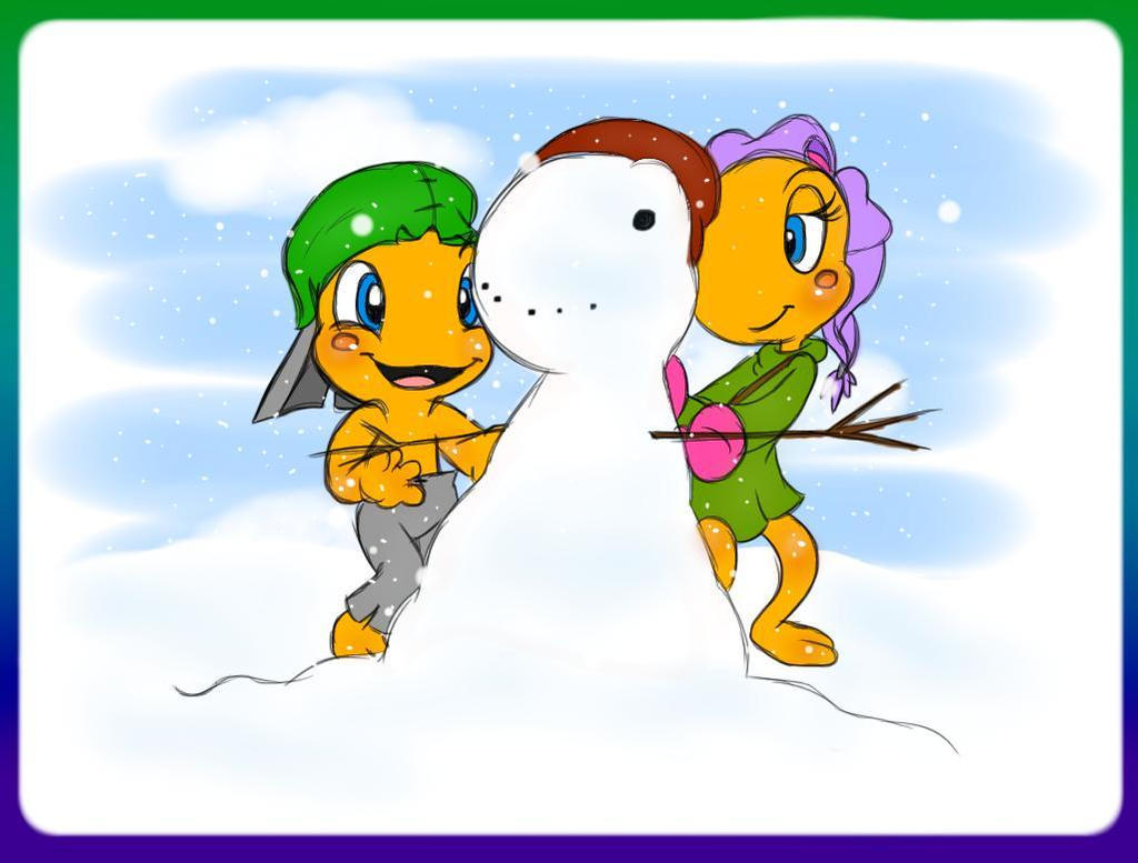 Snow Toad by pinkandorangesunset on DeviantArt