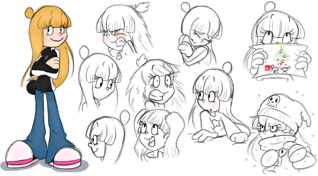 character sheet by pinkandorangesunset on DeviantArt