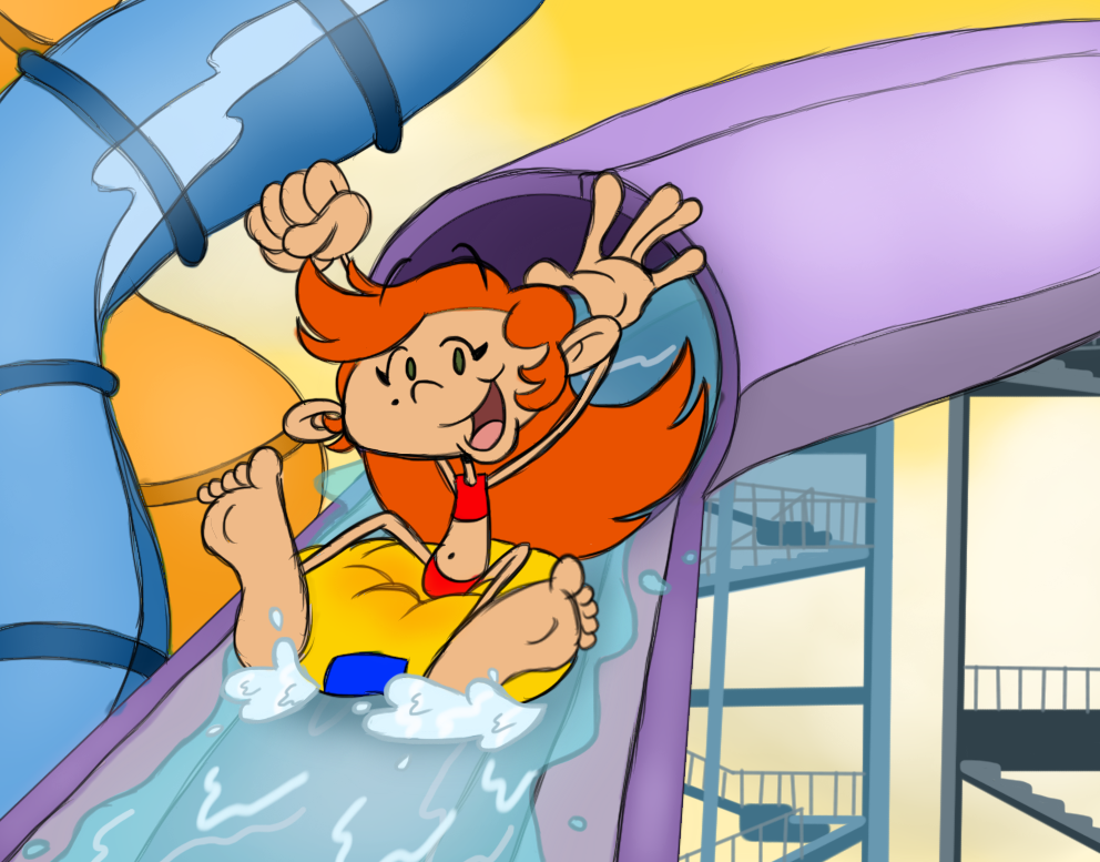 Water Slide Fun!