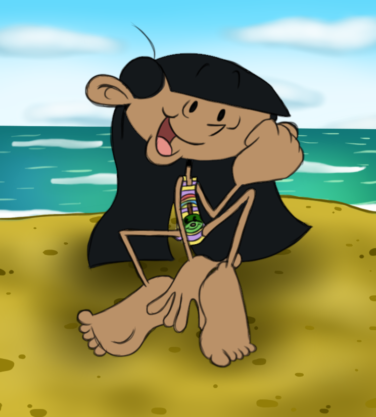 Kuki S New Bathing Suit By Pinkandorangesunset On Deviantart