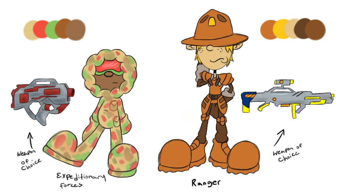 Ranger And Expeditionary Forces Designs by pinkandorangesunset on ...