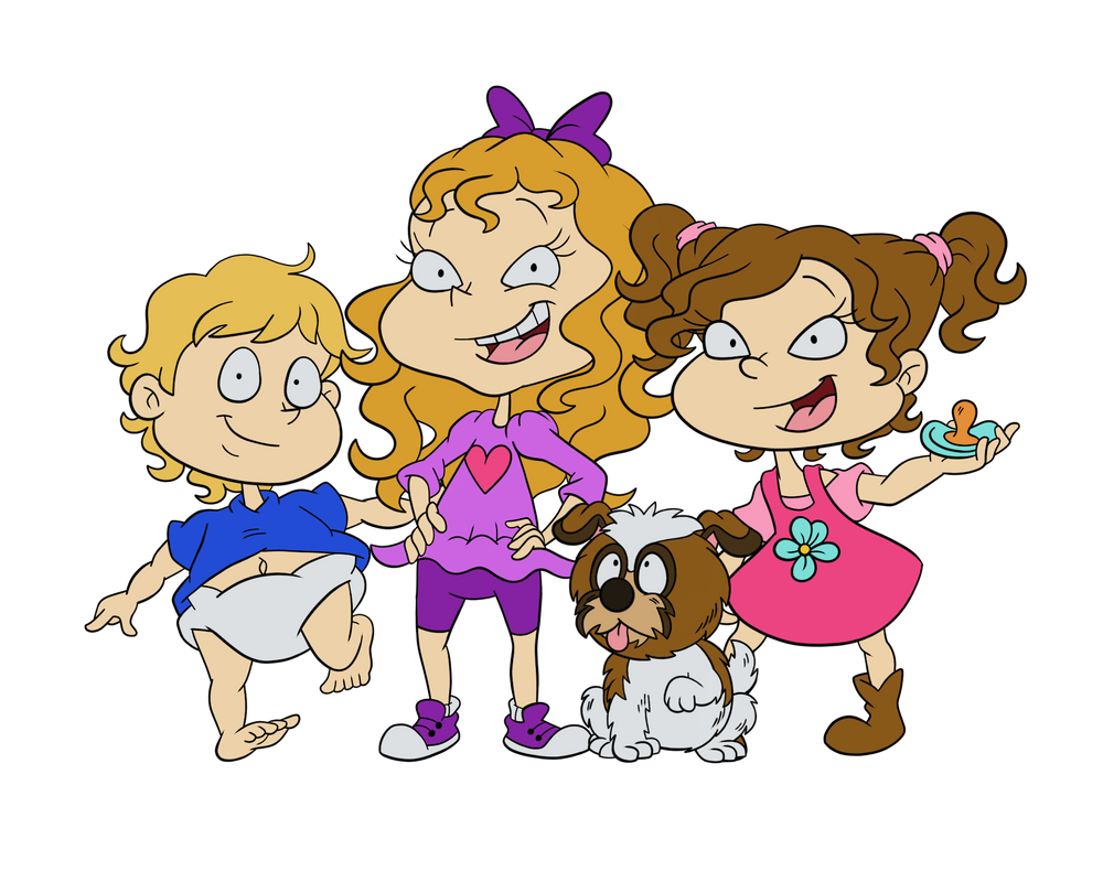 Little Rag Ras Happy little Rugrats by pinkandorangesunset on DeviantArt