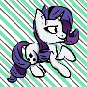 Mini Rarity by TwitterShy on DeviantArt