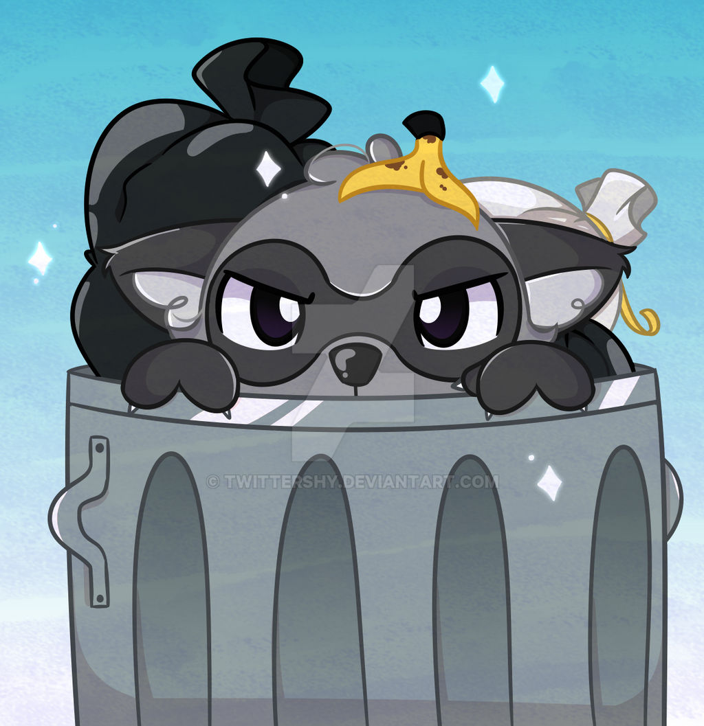 Sneaky Panda Sneaky trash panda by TwitterShy on DeviantArt