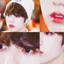 PSD1 White skin Red lips Model is Jungkook BTS