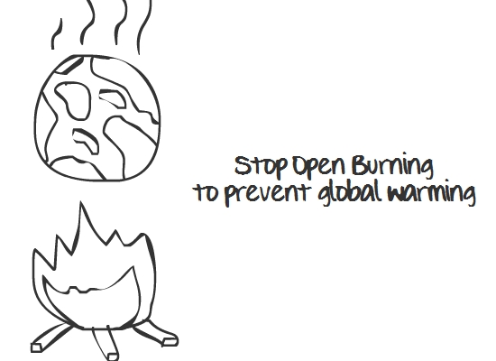 Stop open burning