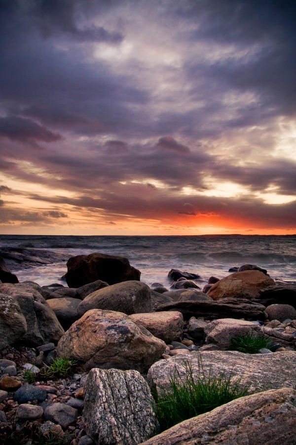 Sky Behind Rocks Hiding behind the rocks by MiniMonkey on DeviantArt
