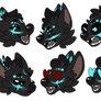 [Commission] Emote Sticker Sheet - Full Commission