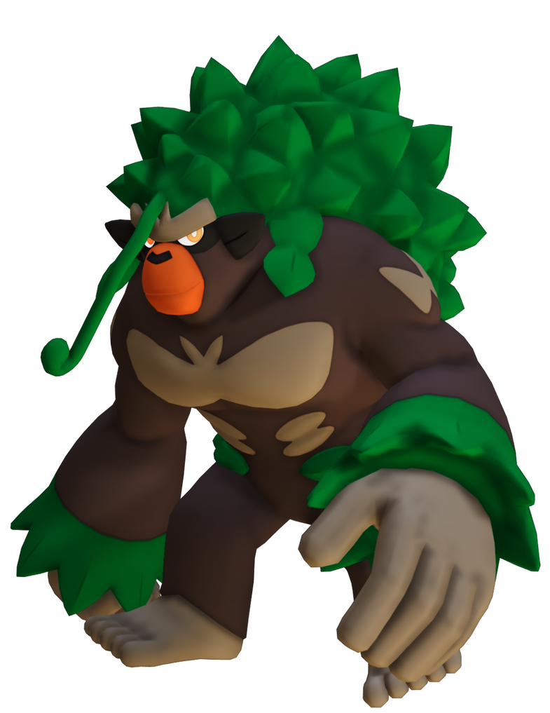 Project AT Cut Content: Rillaboom by Jimbomario on DeviantArt