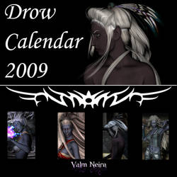 Drow Calendar 09 - front