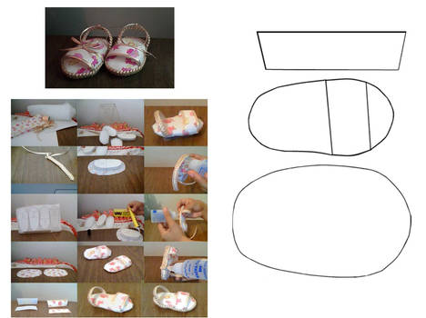 Sandalias para Bebe Pattern and Tutorial