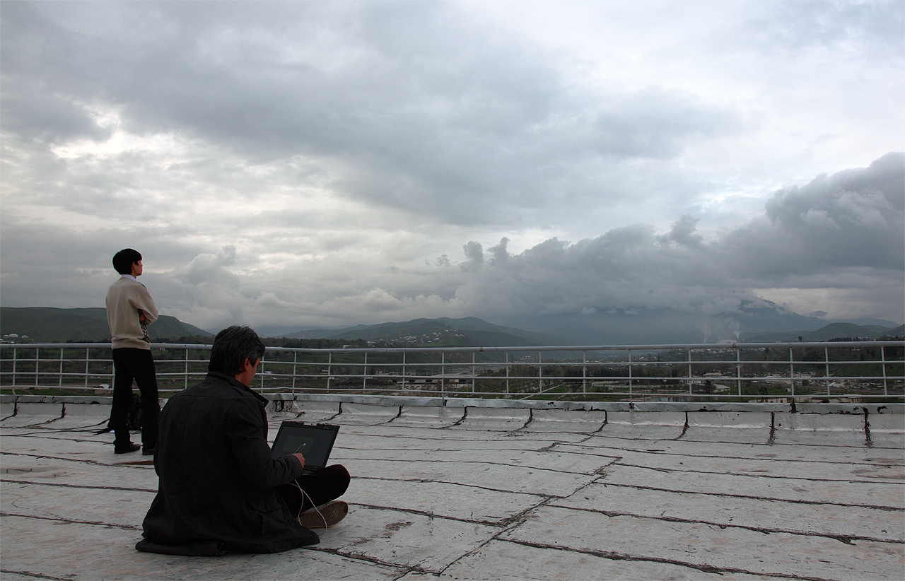 Time to draw clouds