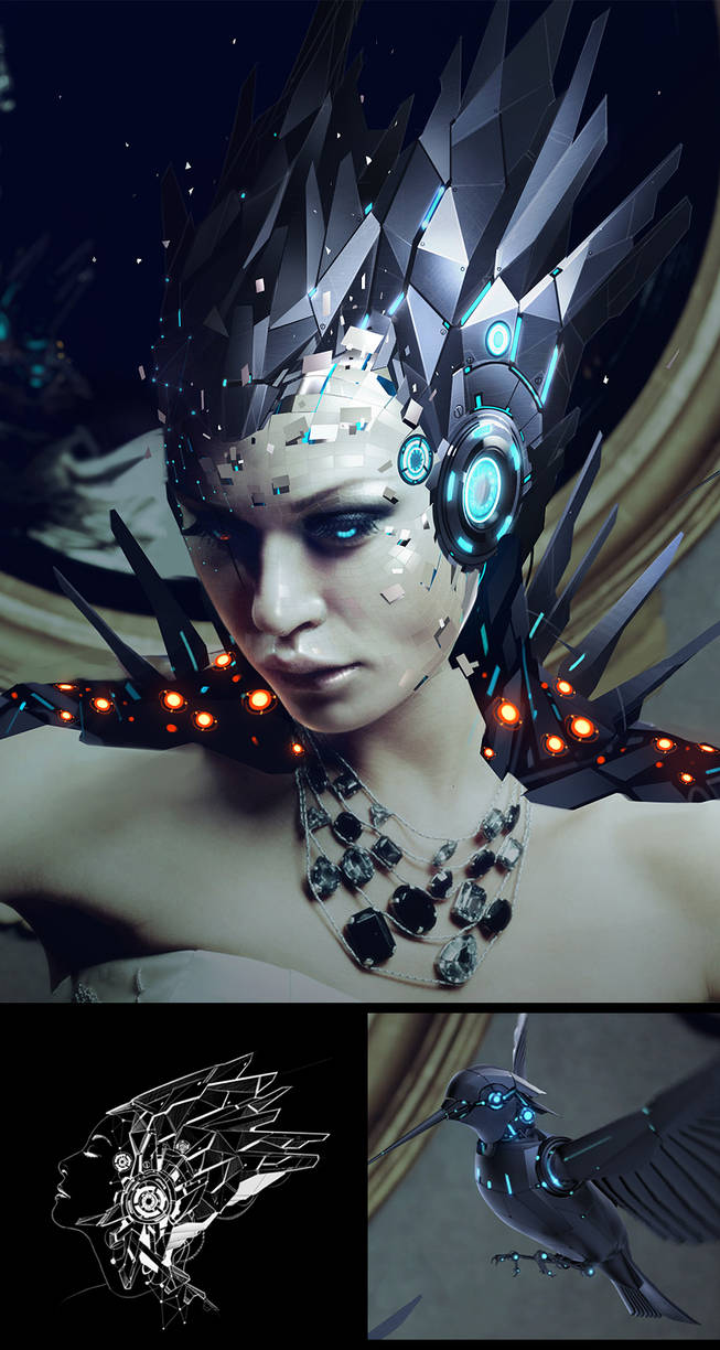 Android girl by jamajurabaev on DeviantArt