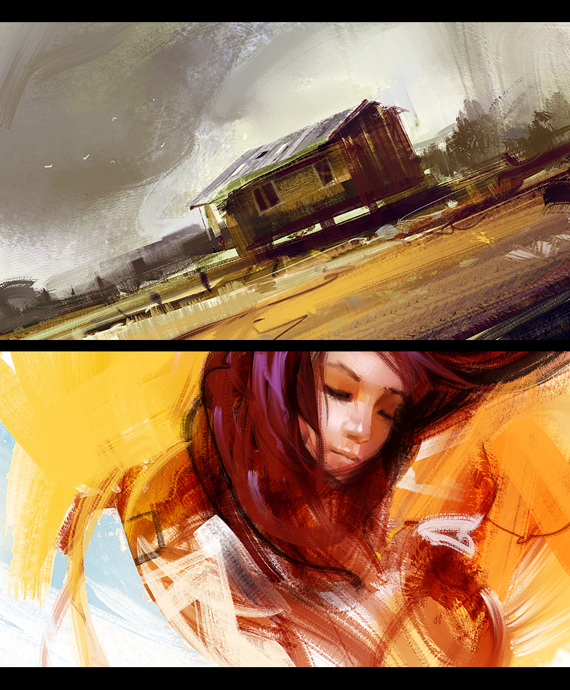 speed paintings