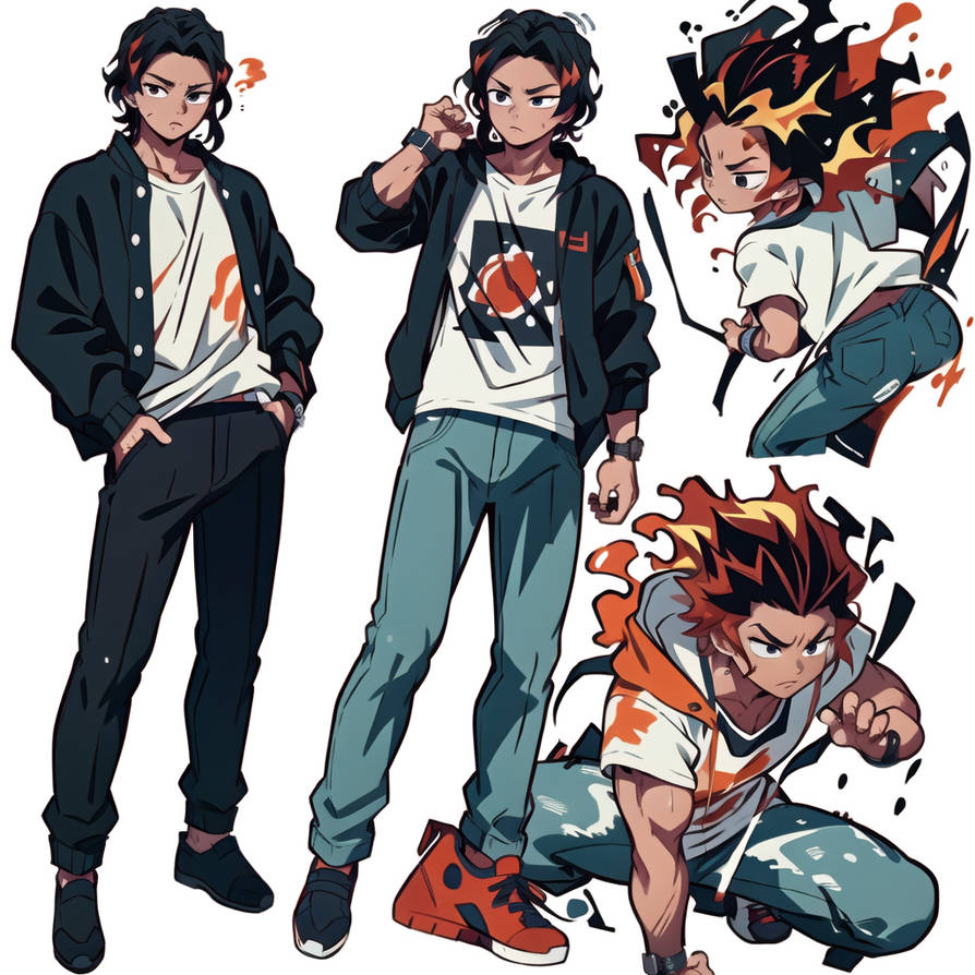 Demon Slayer OC Human/ Demon hybrid by DivineBox01 on DeviantArt