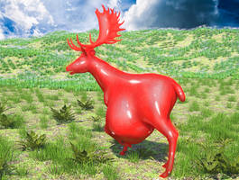 Fallow deer's belly - Inflatable edit HeliosHigh