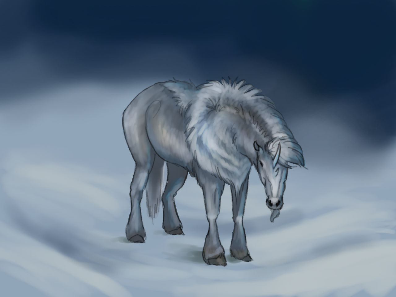 Russian Unicorn by Belluthier108 on DeviantArt