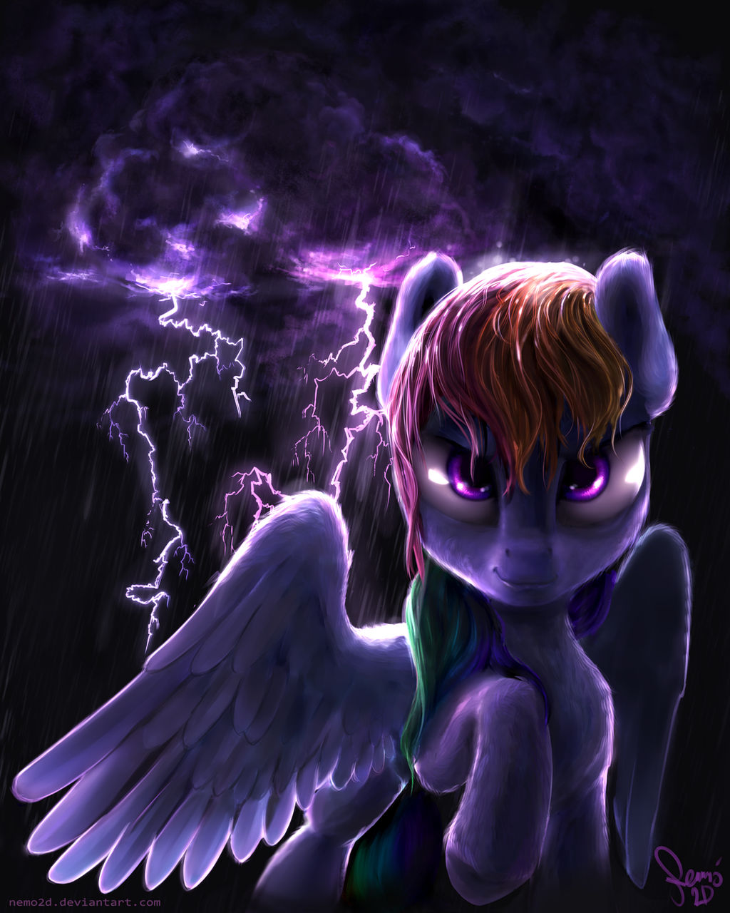 Rainbow Dash Portrait