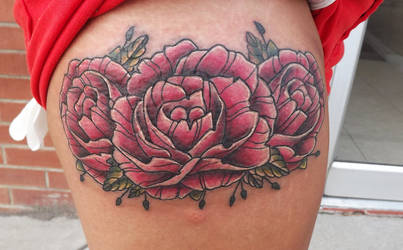 roses tattoo.