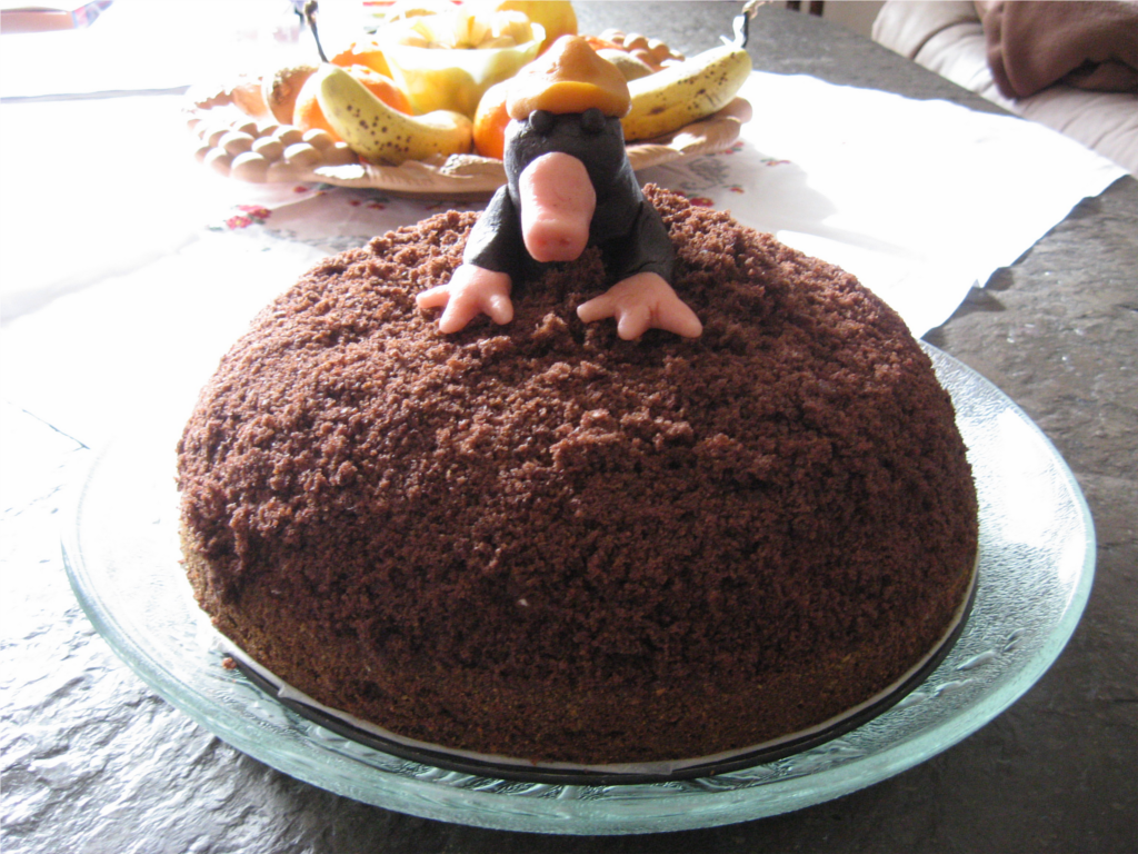 Сонник торт. Mole's Cake. Торт сонник фото.