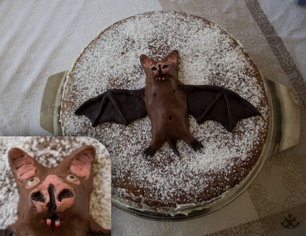 Bat Cake by nuttycoon on DeviantArt