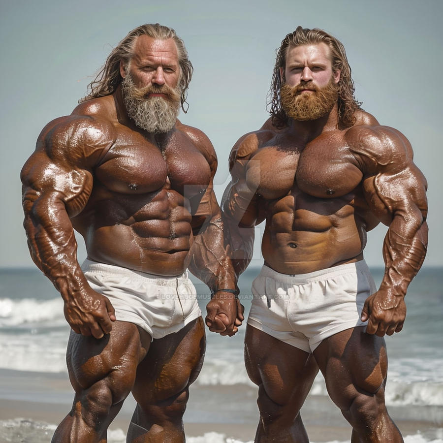 Father Bodybuilder Icelandic Bodybuilder Father And Son 2 by lovehugemuscles on DeviantArt