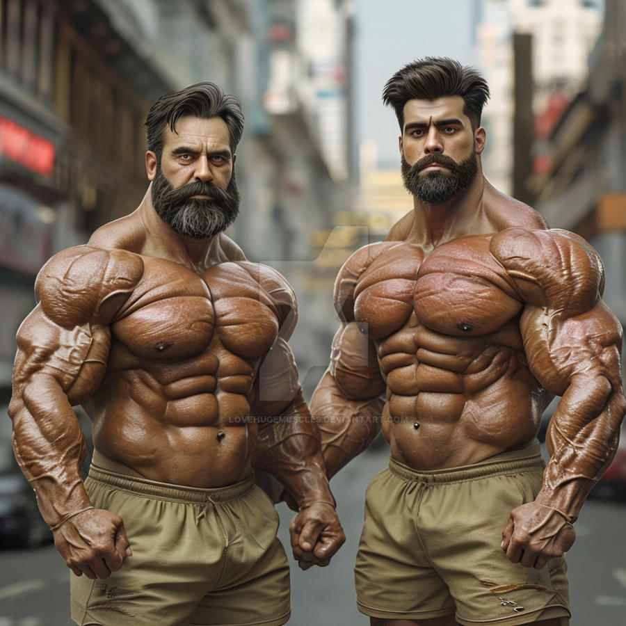 Father Bodybuilder South Asian Bodybuilder Father And Son by lovehugemuscles on DeviantArt