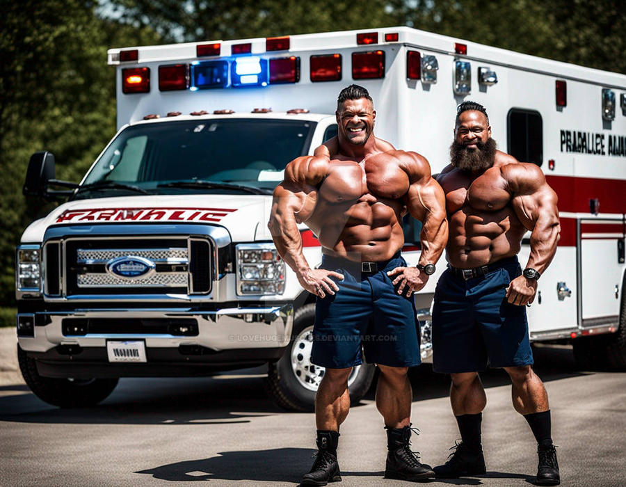 Paramedics At The Ready By Lovehugemuscles On DeviantArt paramedics-at-the-ready-by-lovehugemuscles-on-deviantart