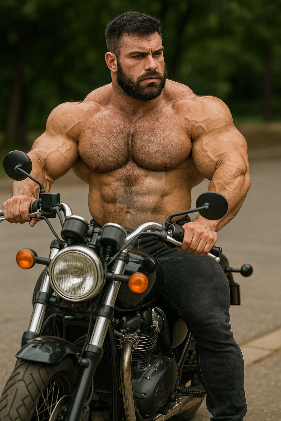Muscle Rider Pfp Ridin' by lovehugemuscles on DeviantArt