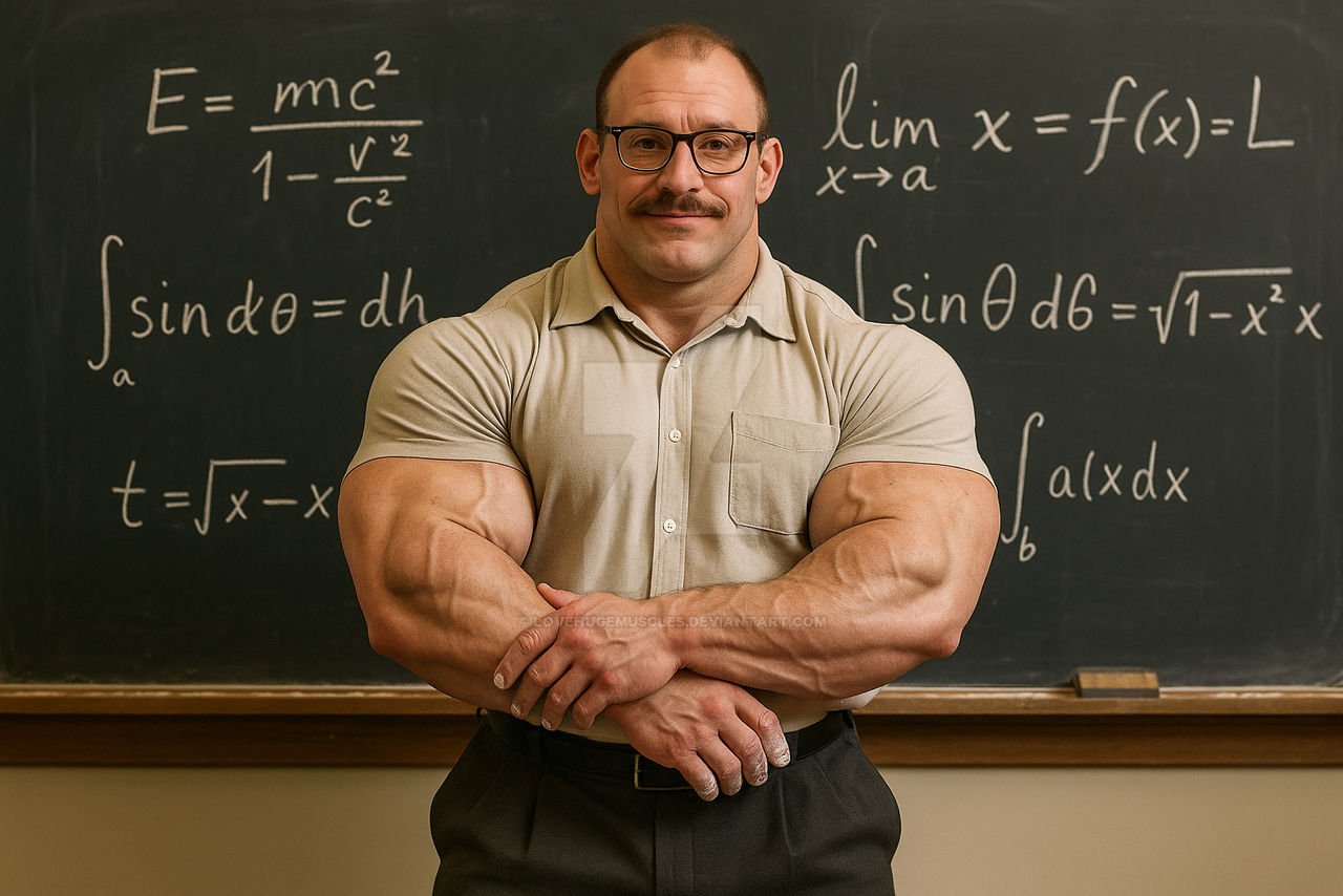Math Professor by lovehugemuscles on DeviantArt