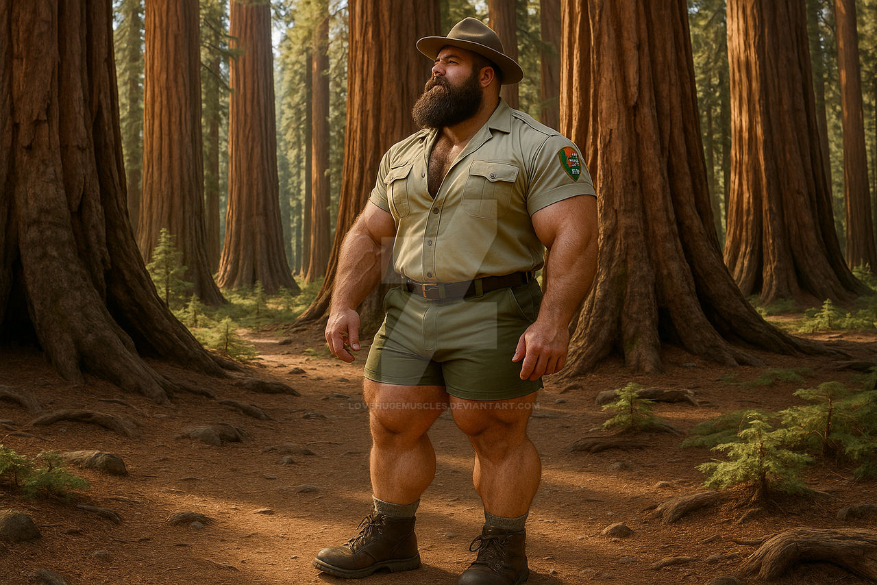 Sequoia National Park Ranger by lovehugemuscles on DeviantArt