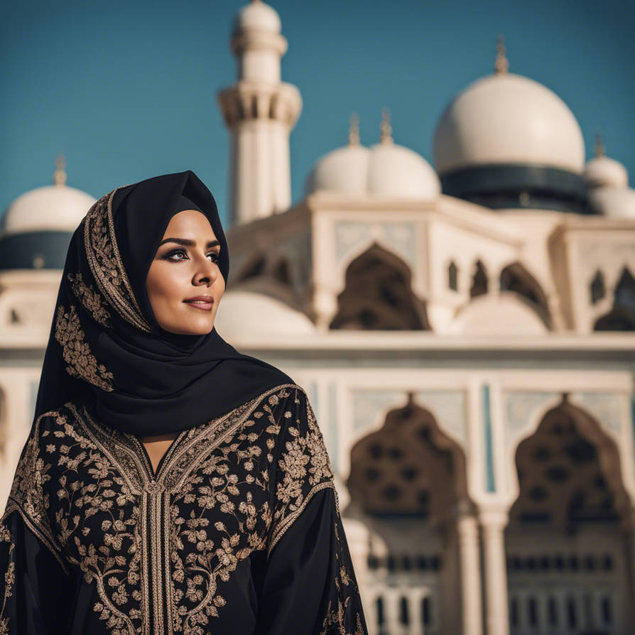35 Yea Rold Muslim 40 Year Old Muslim Woman In A Richly Embroidered A by usneoides on ...