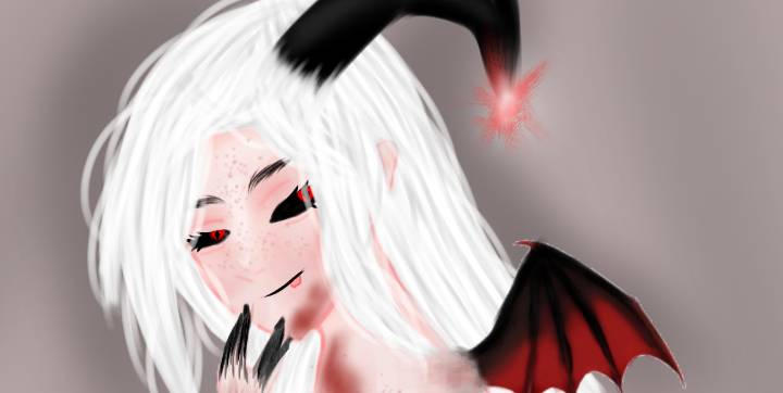 Succusbus Rixie redrawing Roxy as a succubus by ren3light on DeviantArt