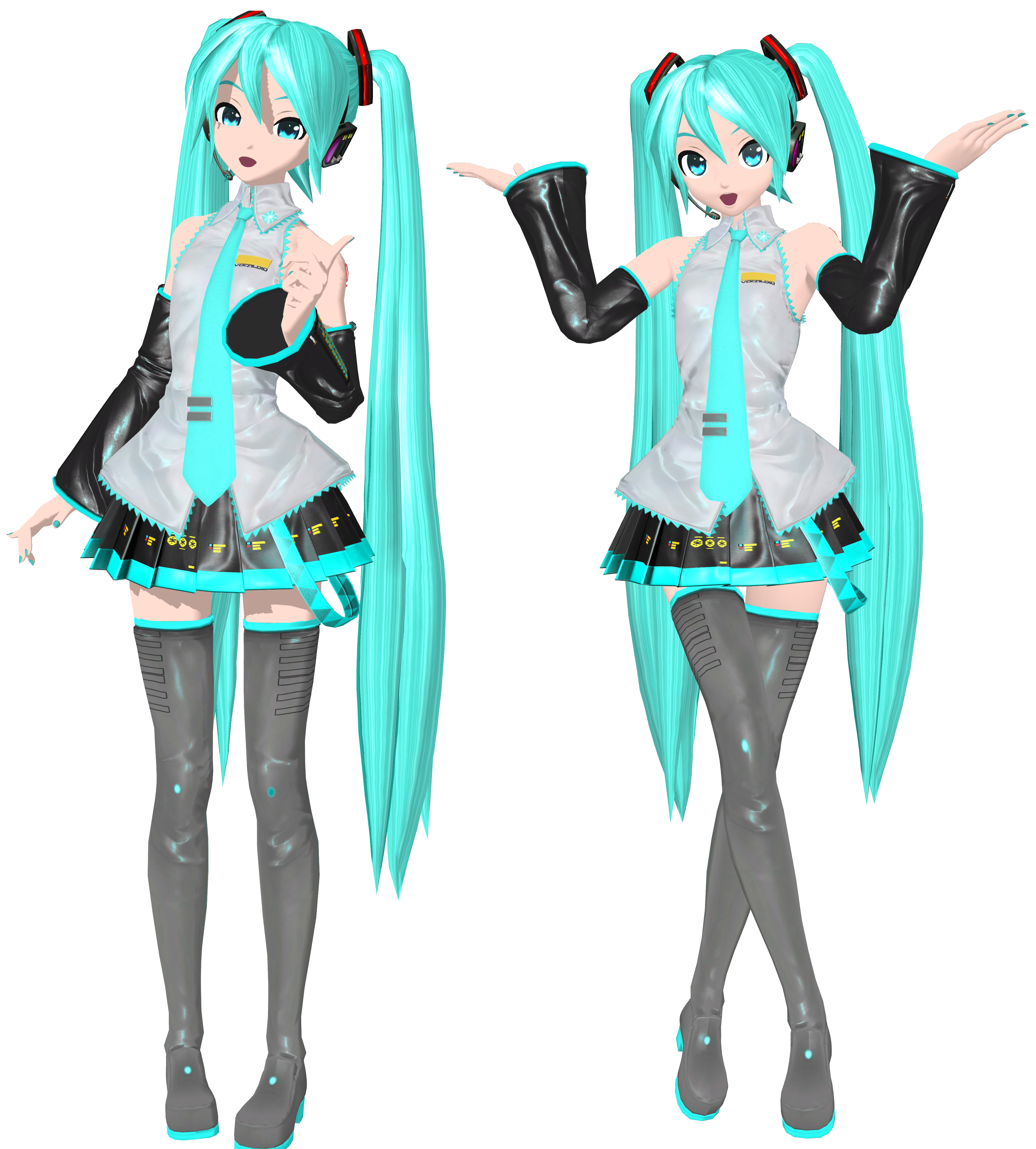 MMD PDAFT default shader and normal map.
