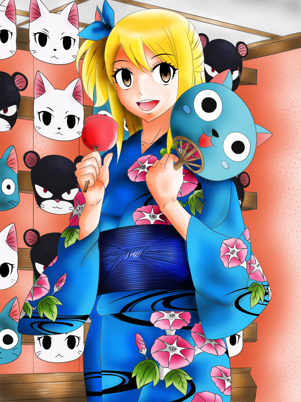 Lucy heartfilia Kimono