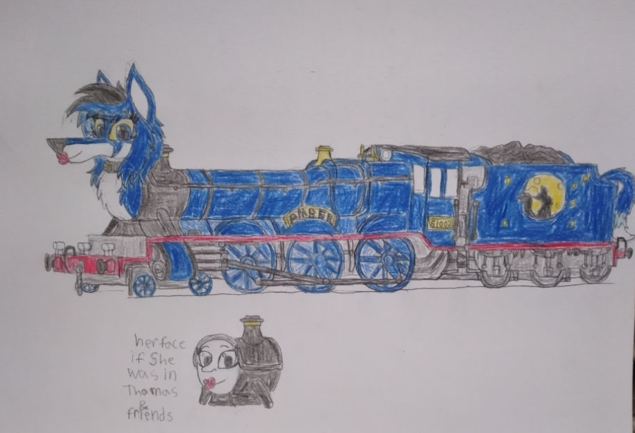 Sabertooth3 Deviantart Engine Amber the wolfengine by Sabertooth3 on DeviantArt