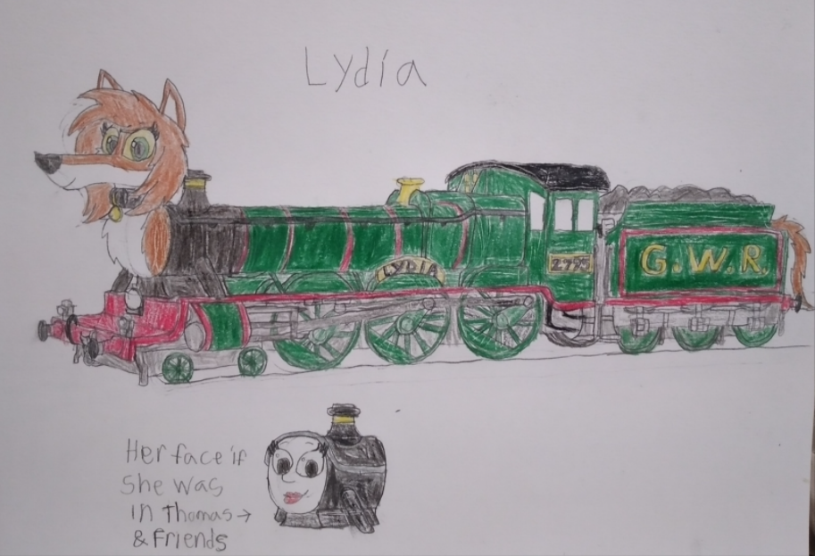 Sabertooth3 Deviantart Engine Lydia the wolfengine by Sabertooth3 on DeviantArt