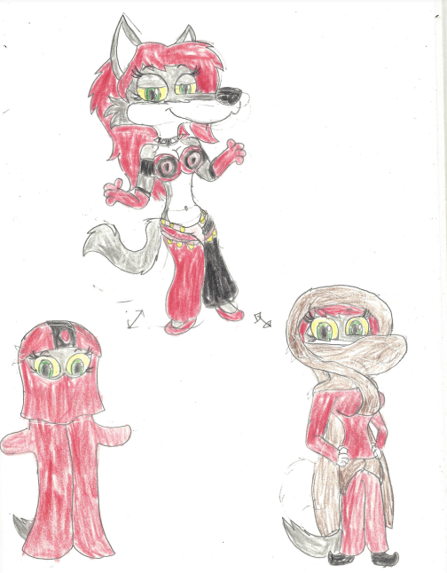 Allison in diffent costumes by Sabertooth3 on DeviantArt