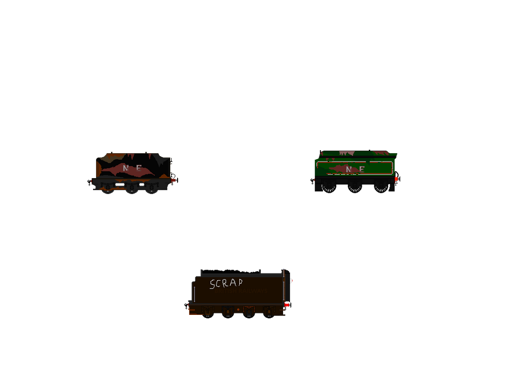 Sabertooth3 Deviantart Engine Scrap Tenders by Sabertooth3 on DeviantArt