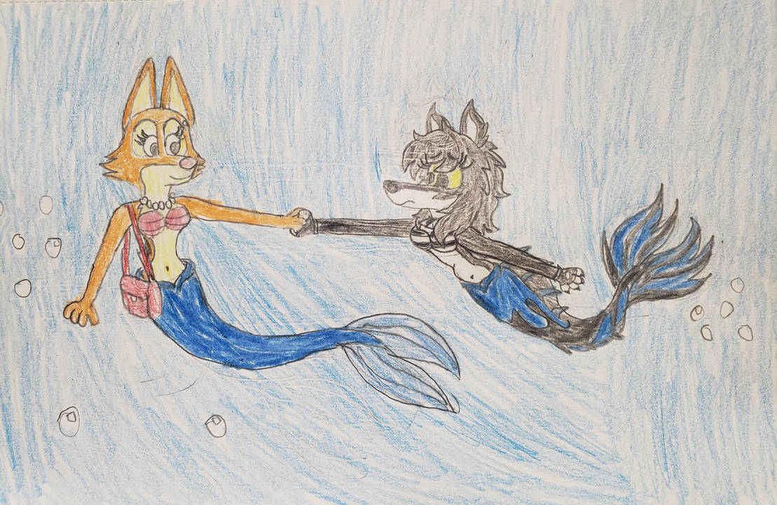 Sabertooth3 Deviantart Engine Diane and Sapphire ( mer may) by Sabertooth3 on DeviantArt