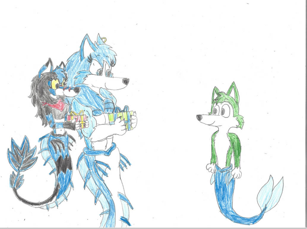Sabertooth3 Deviantart Engine Delta and Peri giving rowser a gifts. by Sabertooth3 on DeviantArt