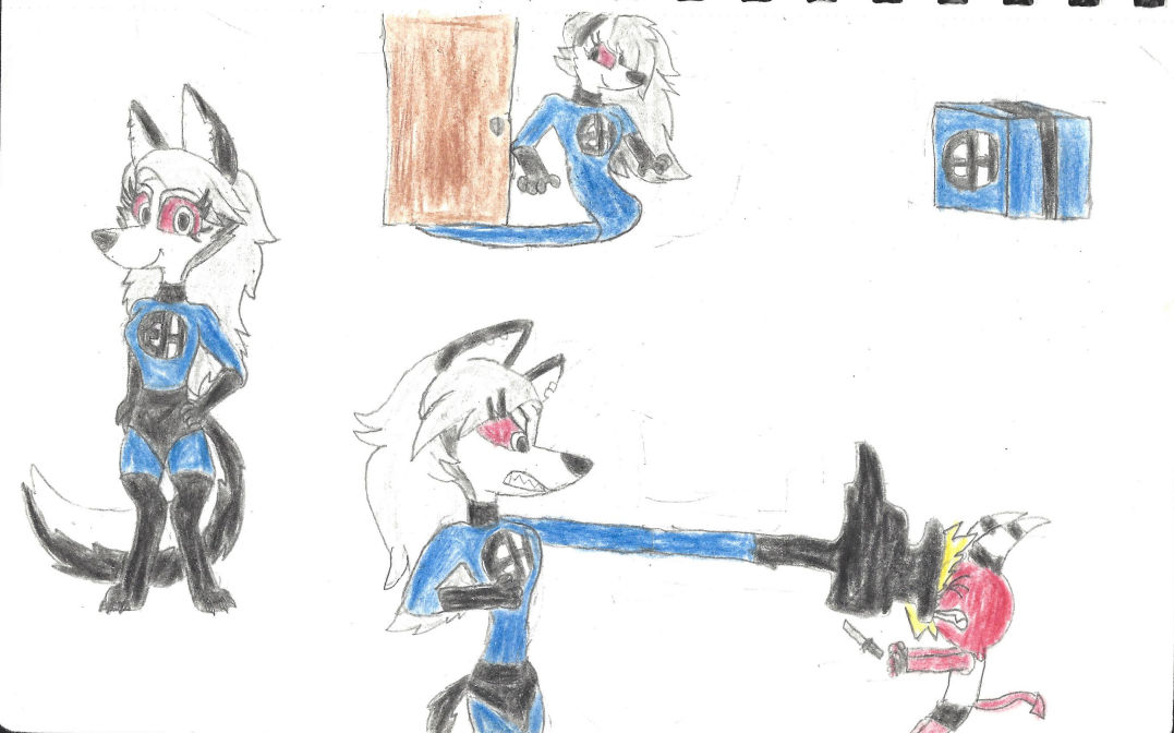 Sabertooth3 Deviantart Engine Elasti-Hound (Elastic Loona) by Sabertooth3 on DeviantArt