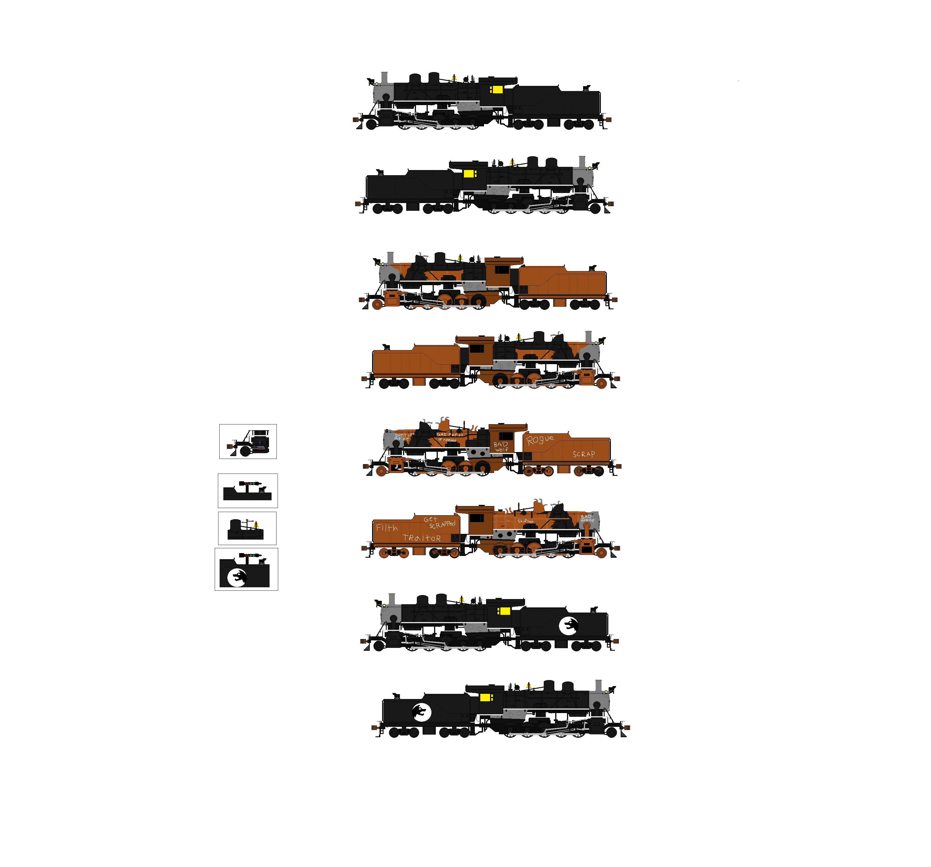Sabertooth3 Deviantart Engine Galaxy railways-Rogue Engine by Sabertooth3 on DeviantArt
