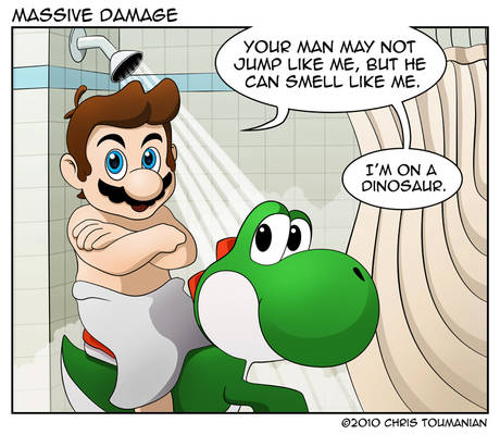 Old Spice Mario