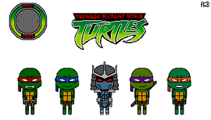 PIXEL TOONS: Teenage Mutant Ninja Turtles 2003