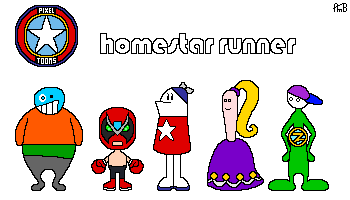 PIXEL TOONS: Homestar Runner